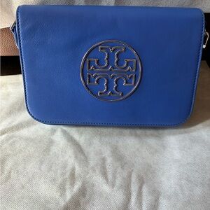 Tori Burch Blue Cross Body